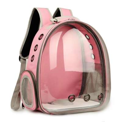 Transparent Outdoor Space Capsule Shaped Pet Backpack Portable Soft Breathable Pet Carrier Bag Bubble Space Large Shoulder Bag