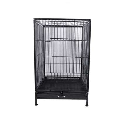 Custom China  3 Storey Stackable Stainless Pet Birds Breeding Cages Iron Wire Stacking Breeding Cages for Parrot Love Birds