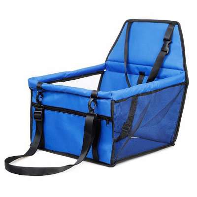 Custom Printing Logo Pet Car Seat Carrier Portable Folding Pet Safety  Basket Removable Car Seat Waterproof Cover for Pet Dogs