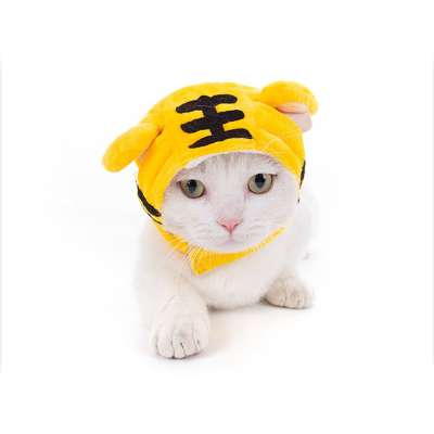 Cute Soft Plush Pet Cat Party Dress Up Toy Personalized Pet Dog Cat Halloween Costume Colorful Luxury Pet Dog Cat Apparel