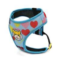 Custom nylon dog harness comfortable mesh padded breathable dog harness